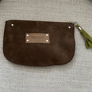 OTIOPSE Wristlet part Leather and Suede